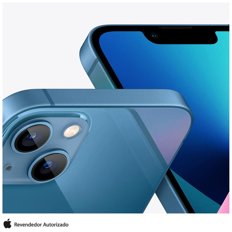 iPhone 13 Apple (128GB) Azul, Tela de 6,1", 5G e Câmera Dupla de 12 MP