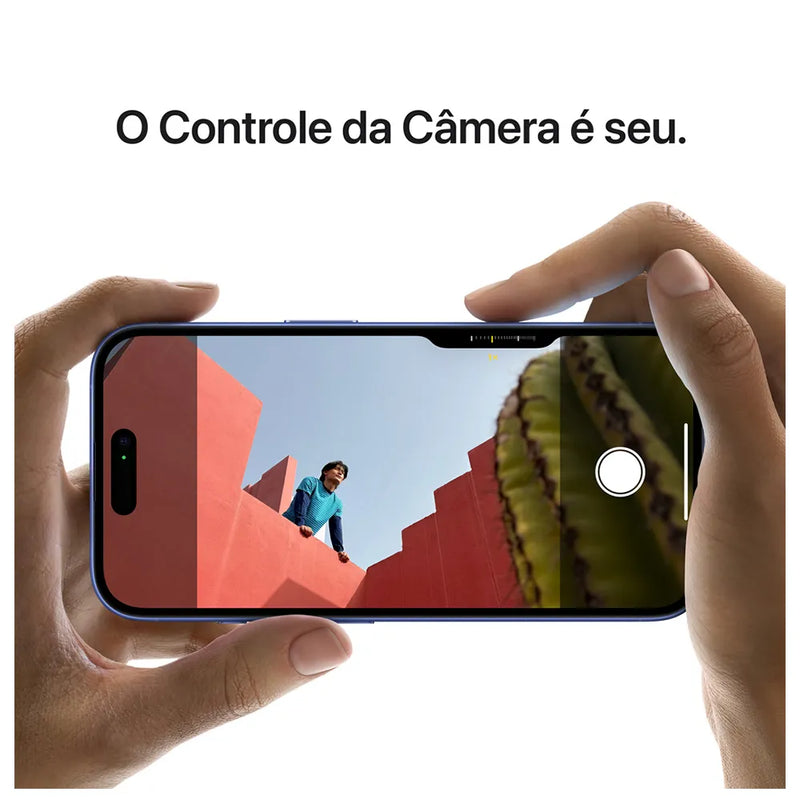 iPhone 16 Plus Apple (512GB) Rosa, Tela de 6,7", 5G e Câmera de 48MP